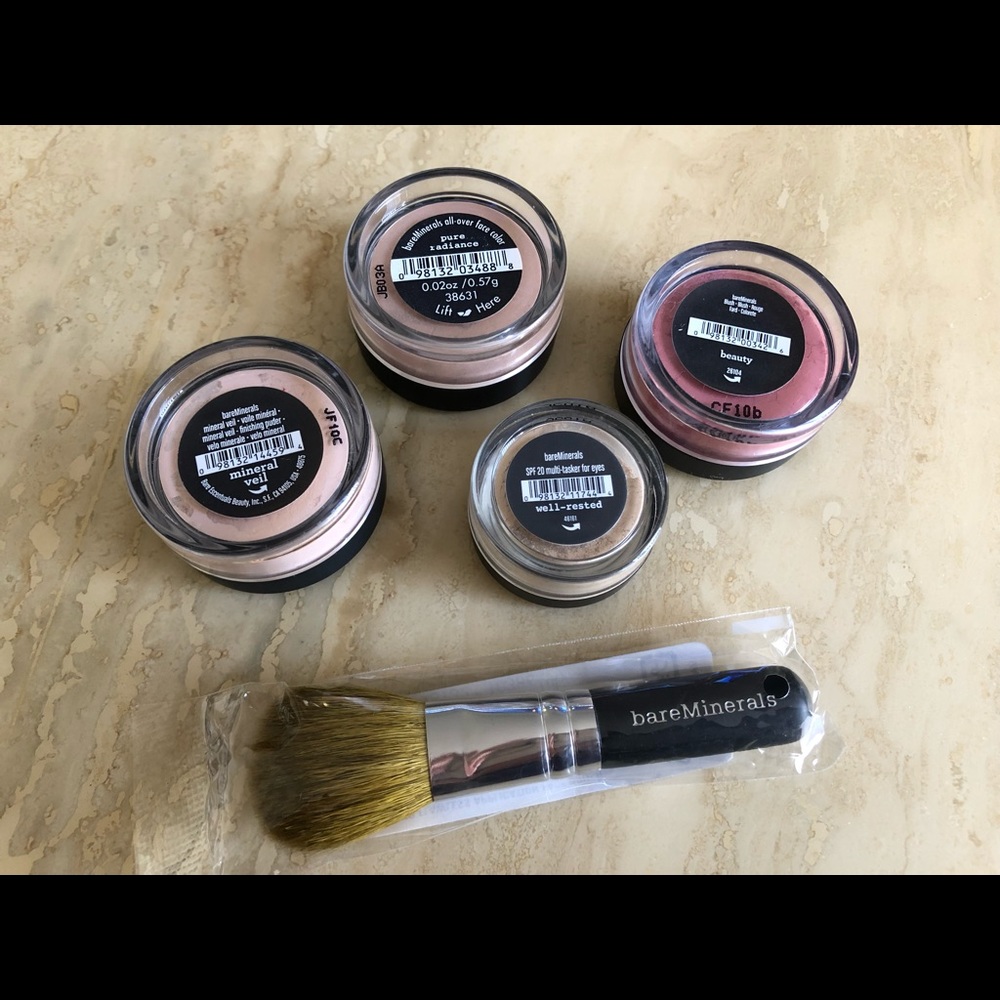 BareMinerals Makeup Set (NIB) Face, Eyes, Blush